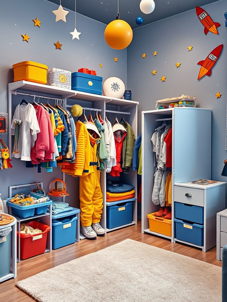 Space Themed Bedroom Ideas For Boy Toddlers