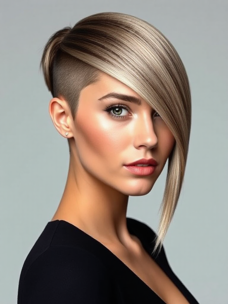 Short Asymmetrical Haircuts