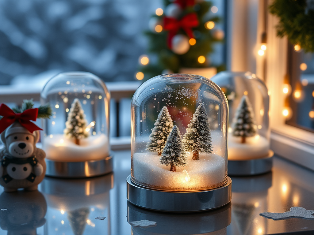 Image for Mason Jar Snow Globes: