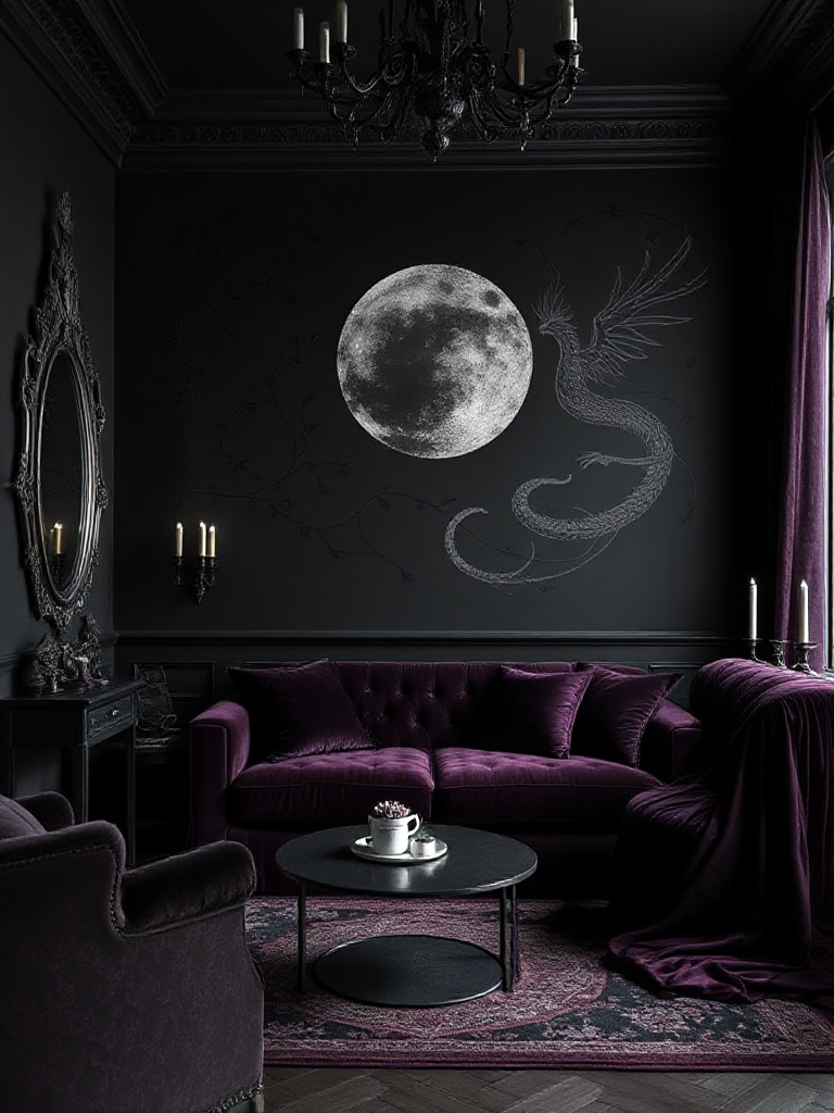 Gothic decor ideas for a moody stylish home