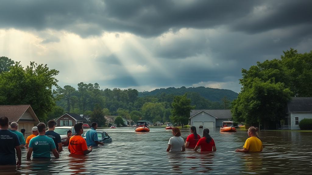 기독교 단체의 희망의 손길