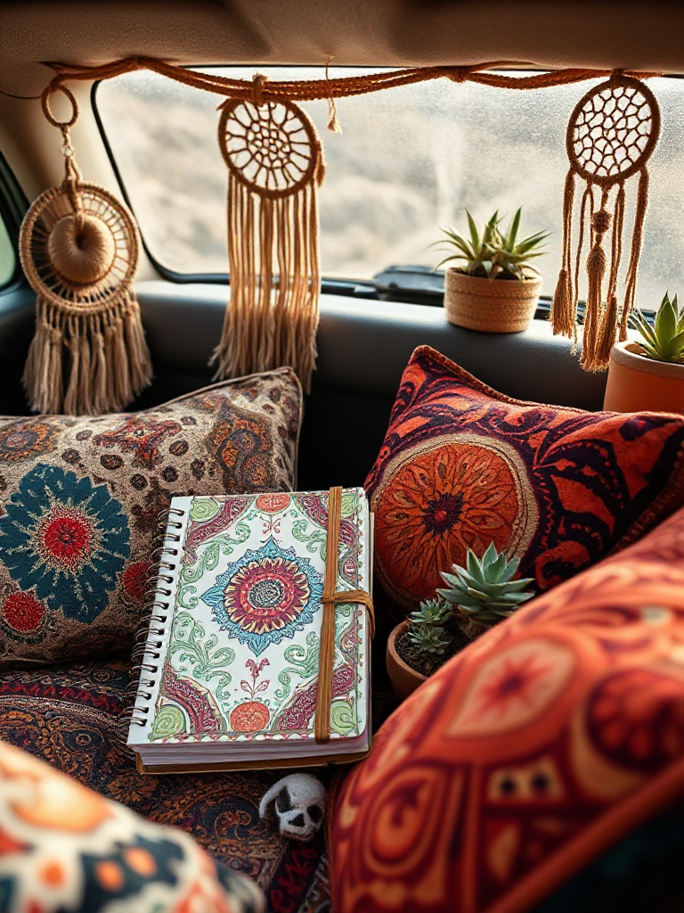 Boho Car Interior Ideas