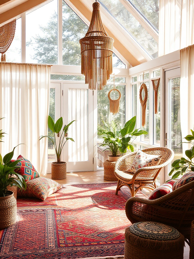 Boho Sunroom Ideas