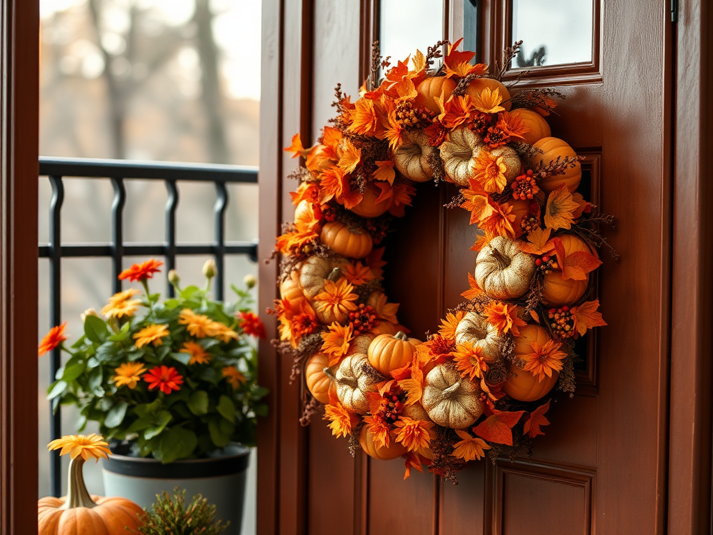 Image for Pumpkin Patch Wreath: