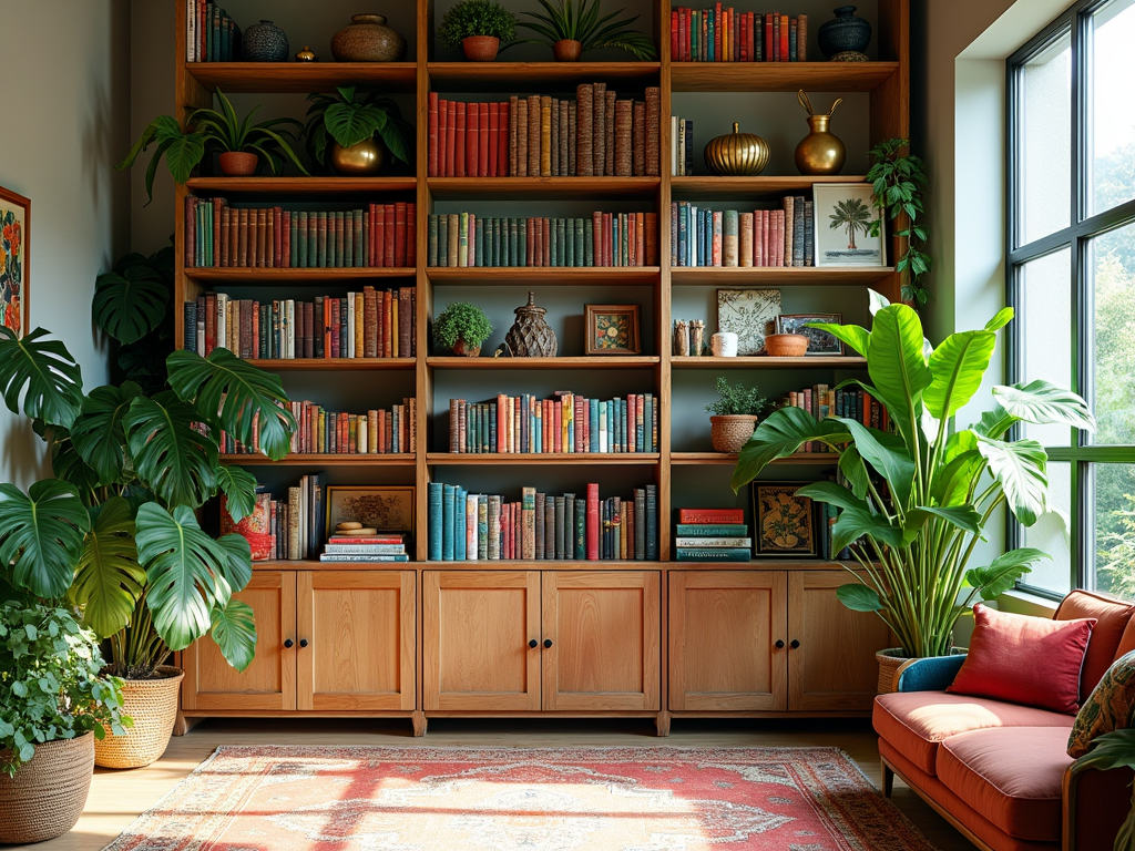 Vertical Visions: Stunning Displays with Tall Bookcases