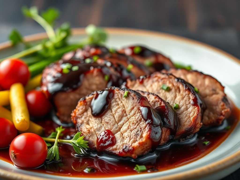 Image for Balsamic Glazed Pork Tenderloin: