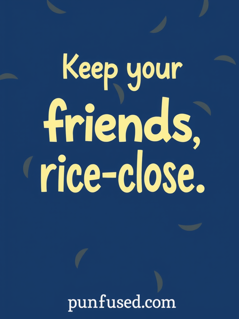 rice puns