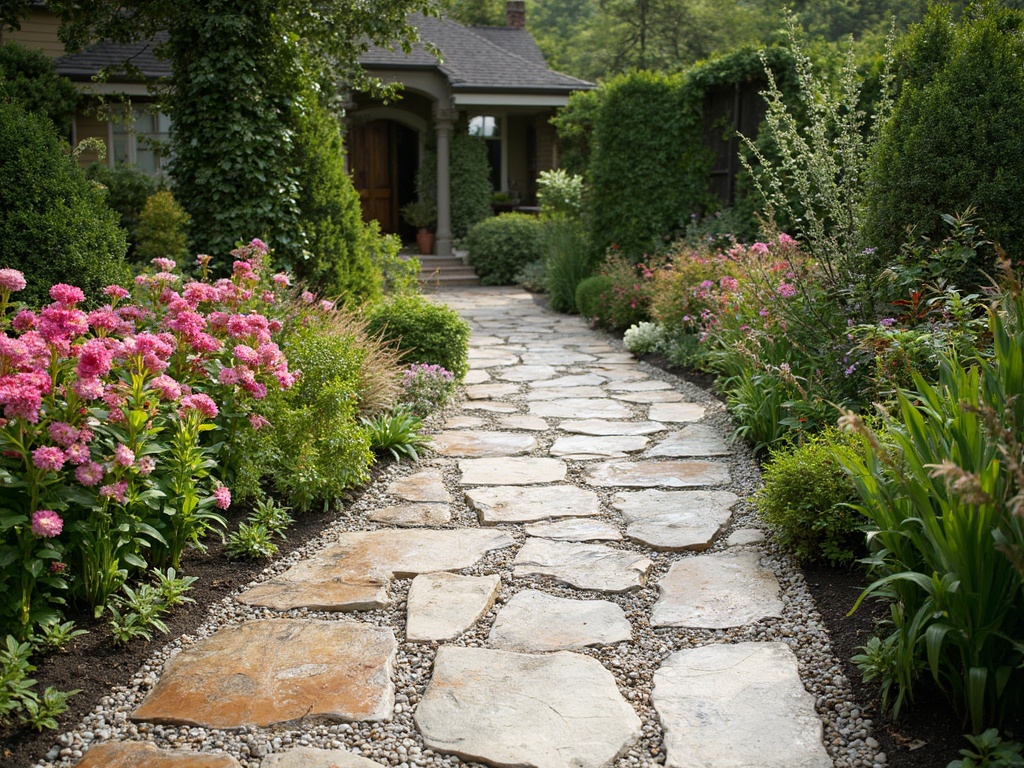 Flagstone Walkway