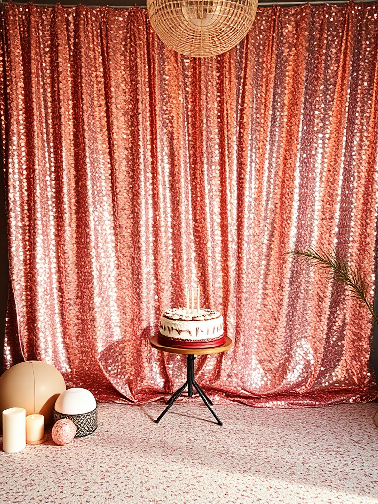 Boho Birthday Backdrop Ideas