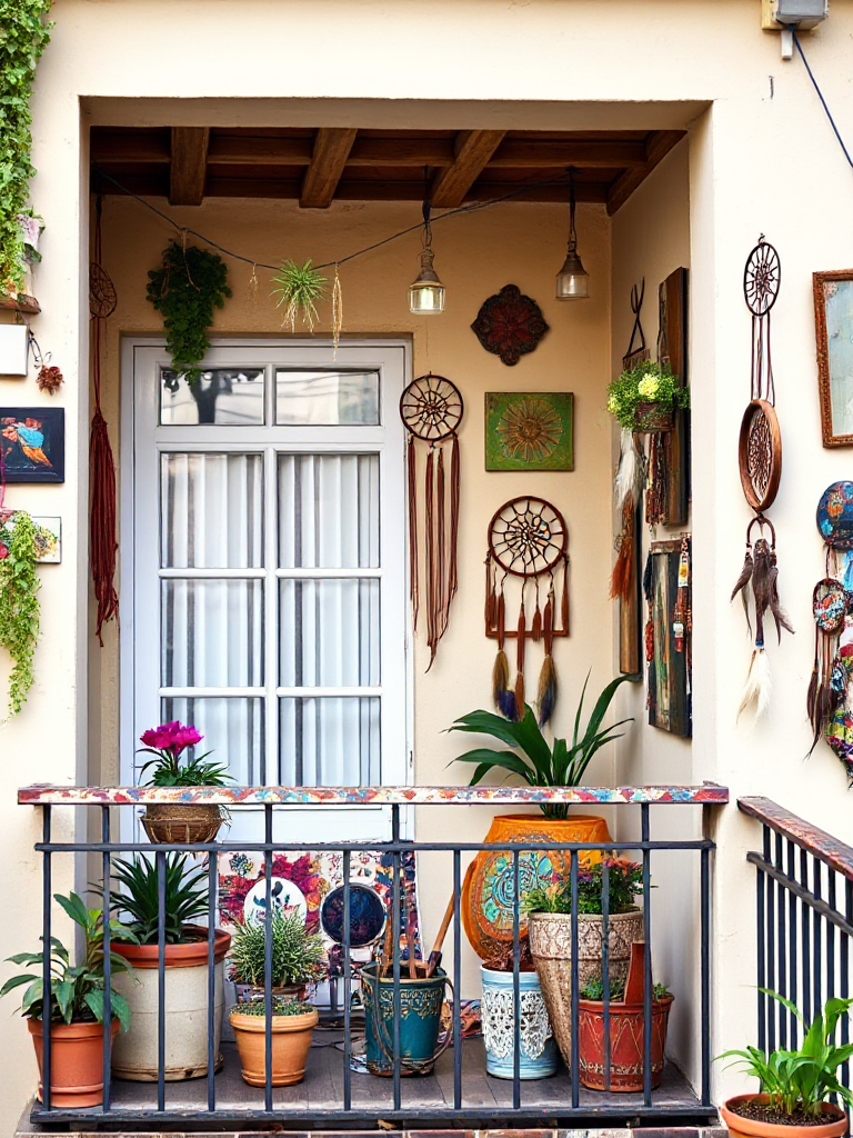 Boho Balcony Ideas