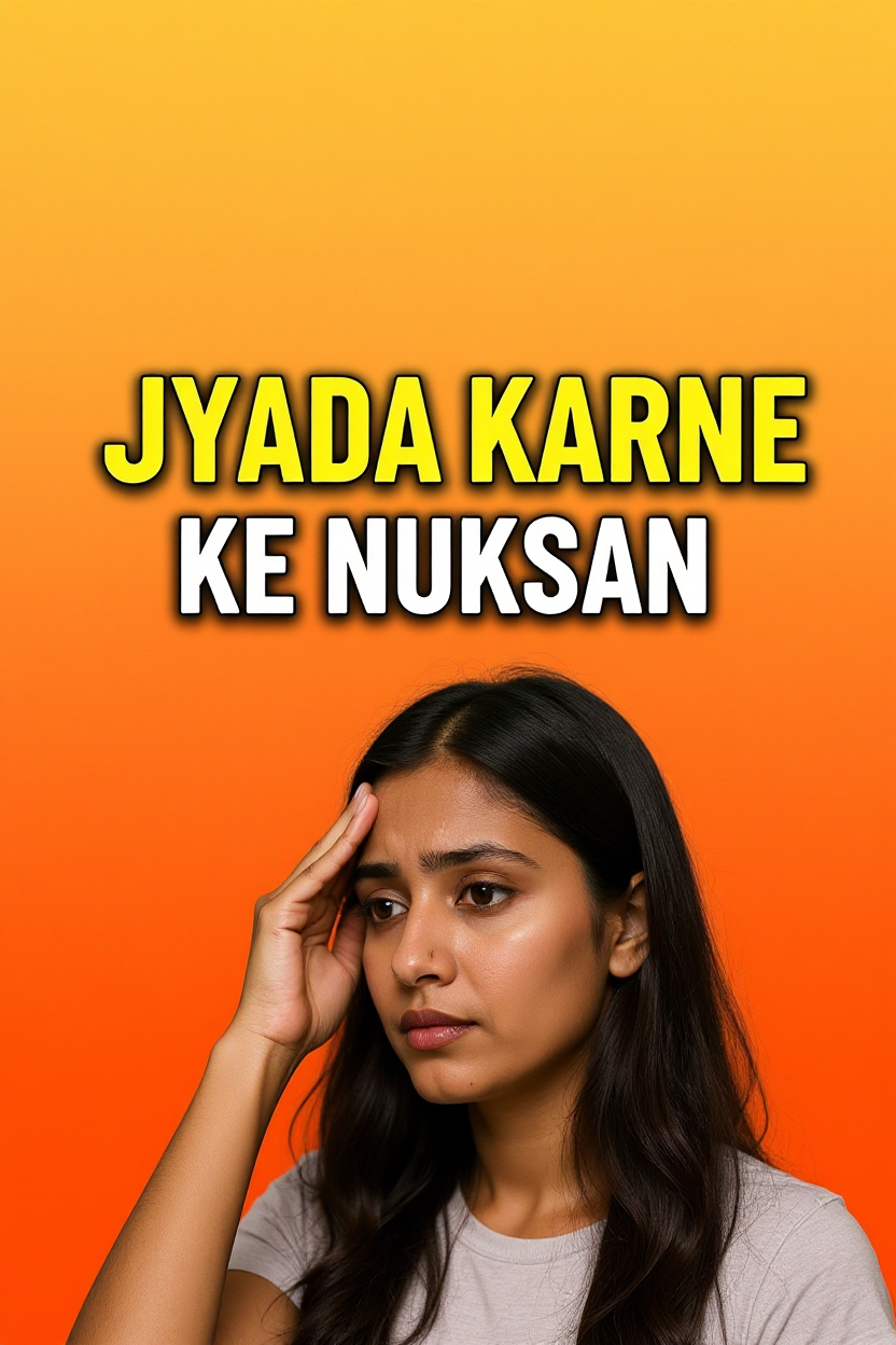 Jyada karne ke nuksan