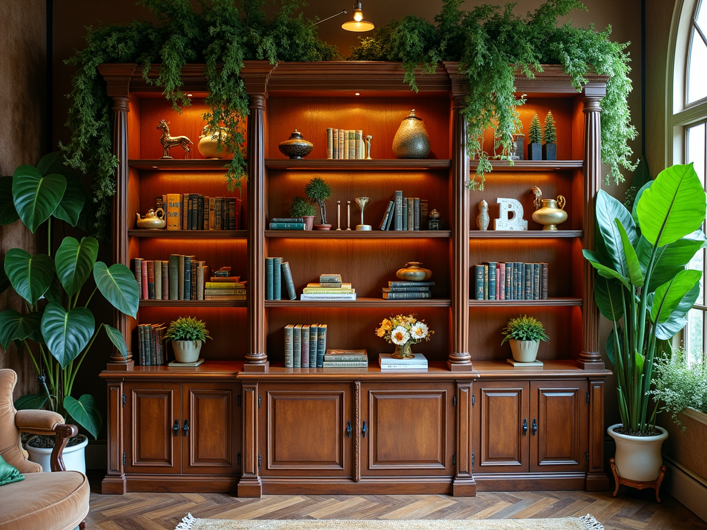 Vintage Charm: Styling Bookcases with Antique & Retro Elements