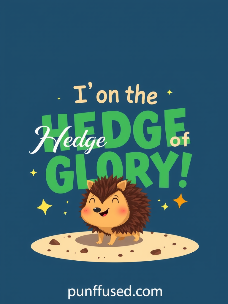 hedgehog puns