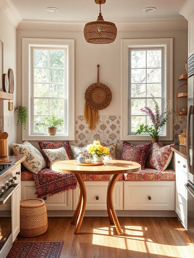 Stunning boho kitchen designs