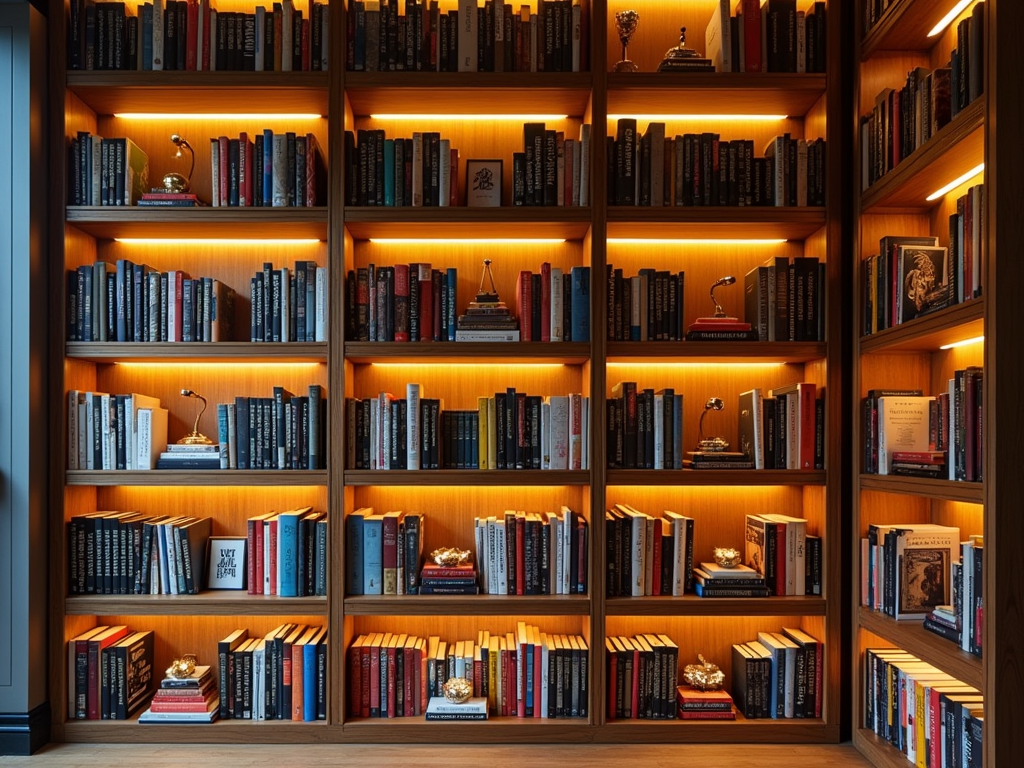 Illuminate Your Bookshelves: 10 Avant-Garde Lighting Ideas