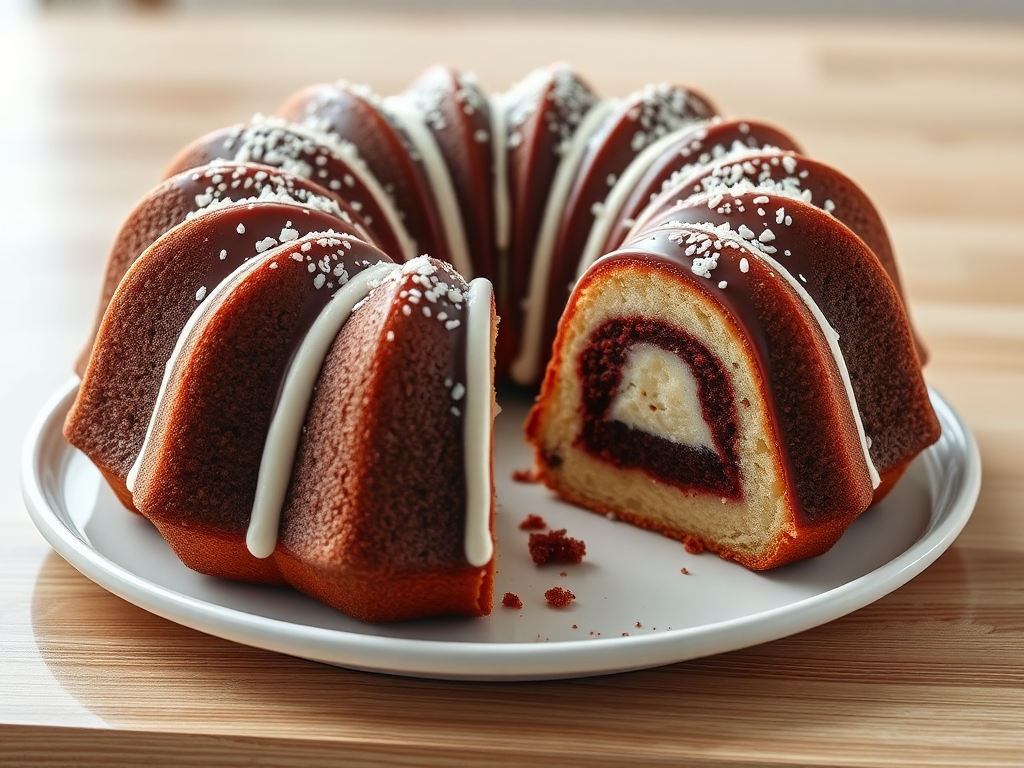 Image for Neapolitan Bundt Cake