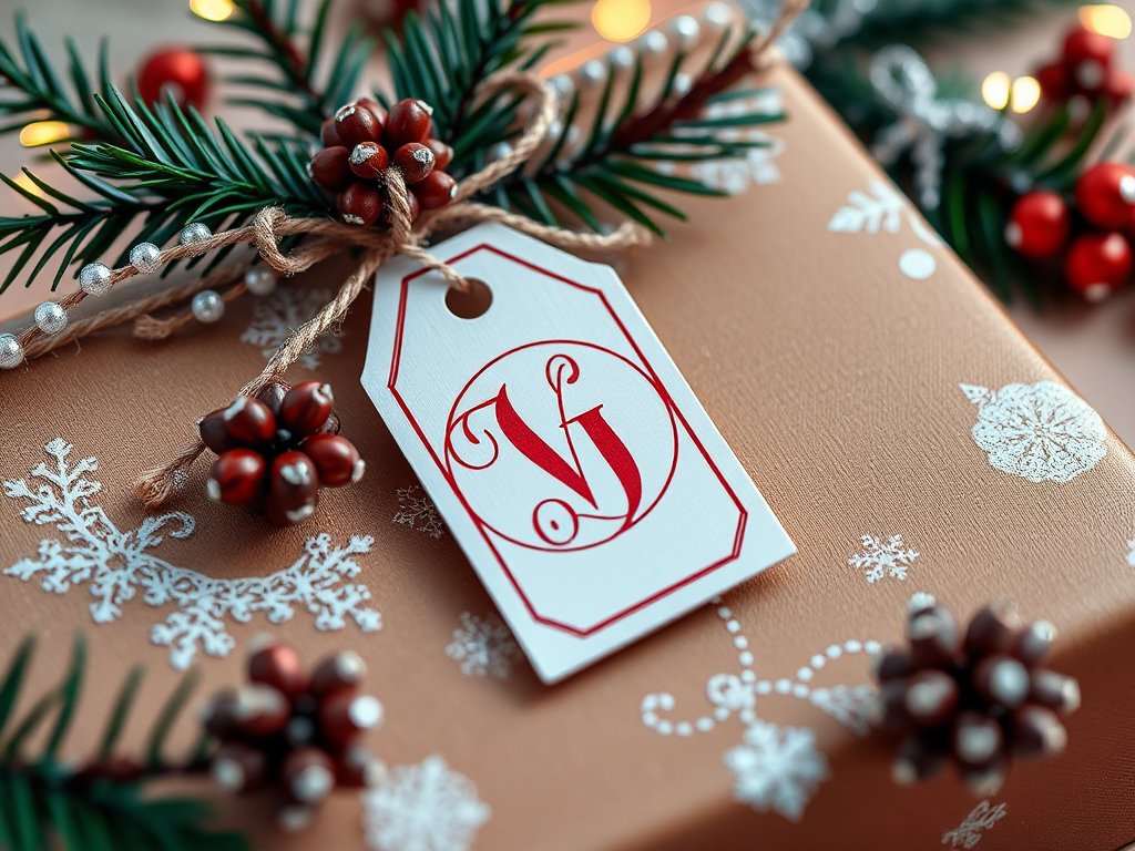 Image for Monogram Gift Tags