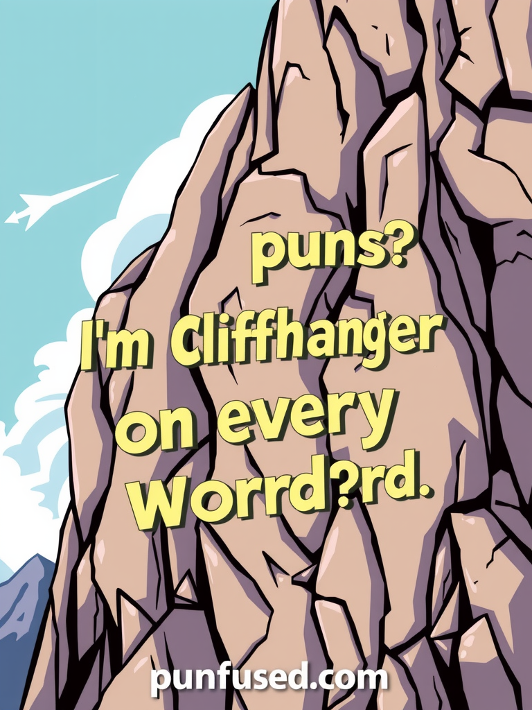 rock climbing puns