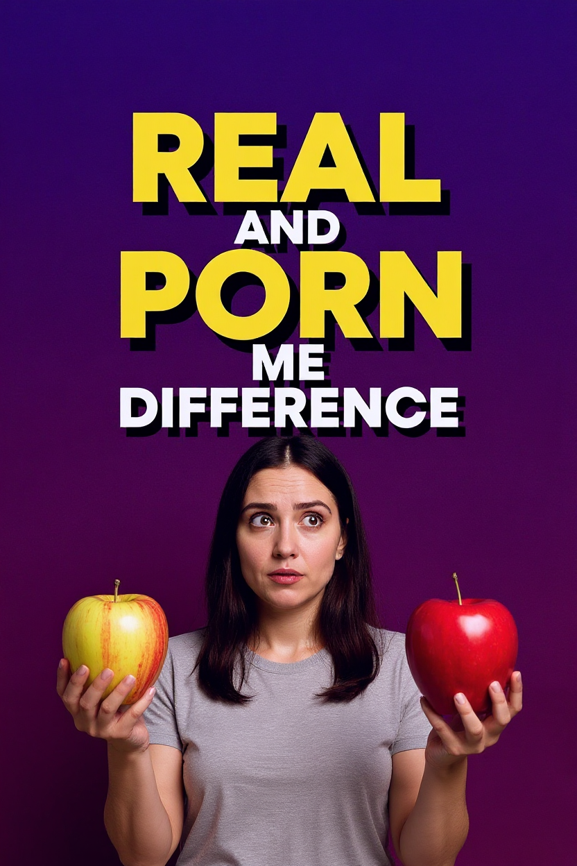 Real and porn me difference