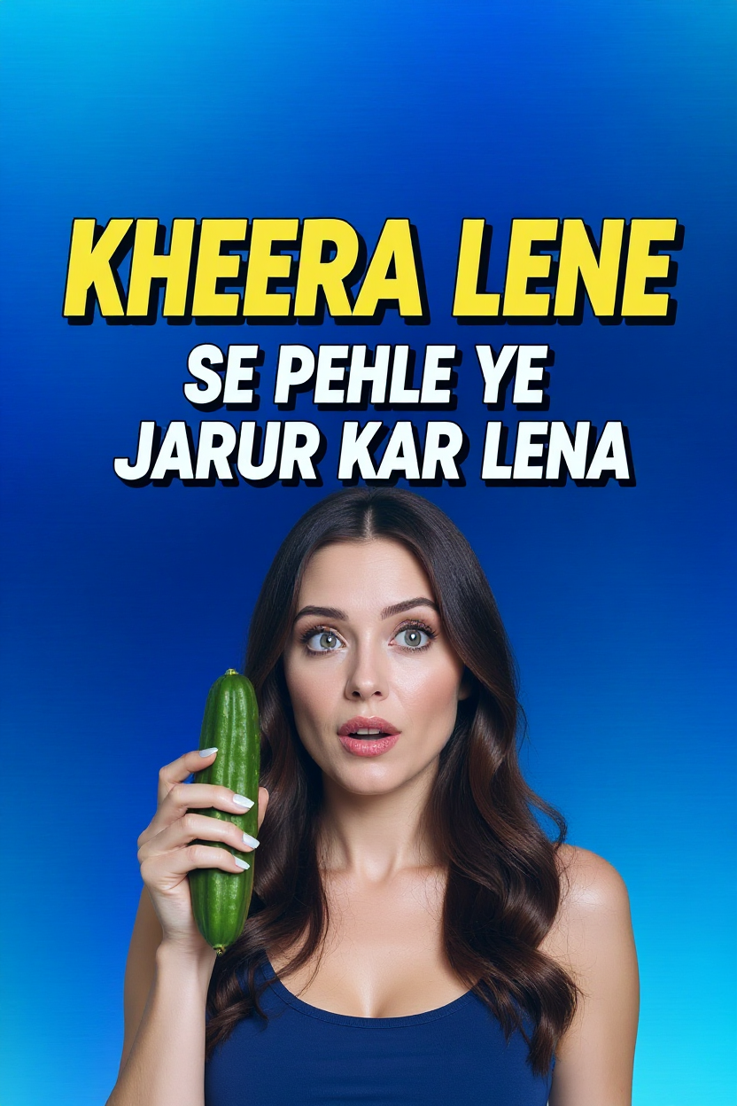 Kheera lene se pehle ye jarur kar lena