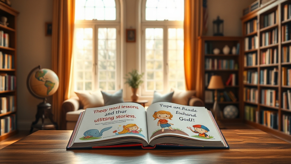 커크 카메론의 스토리 아워 포스터