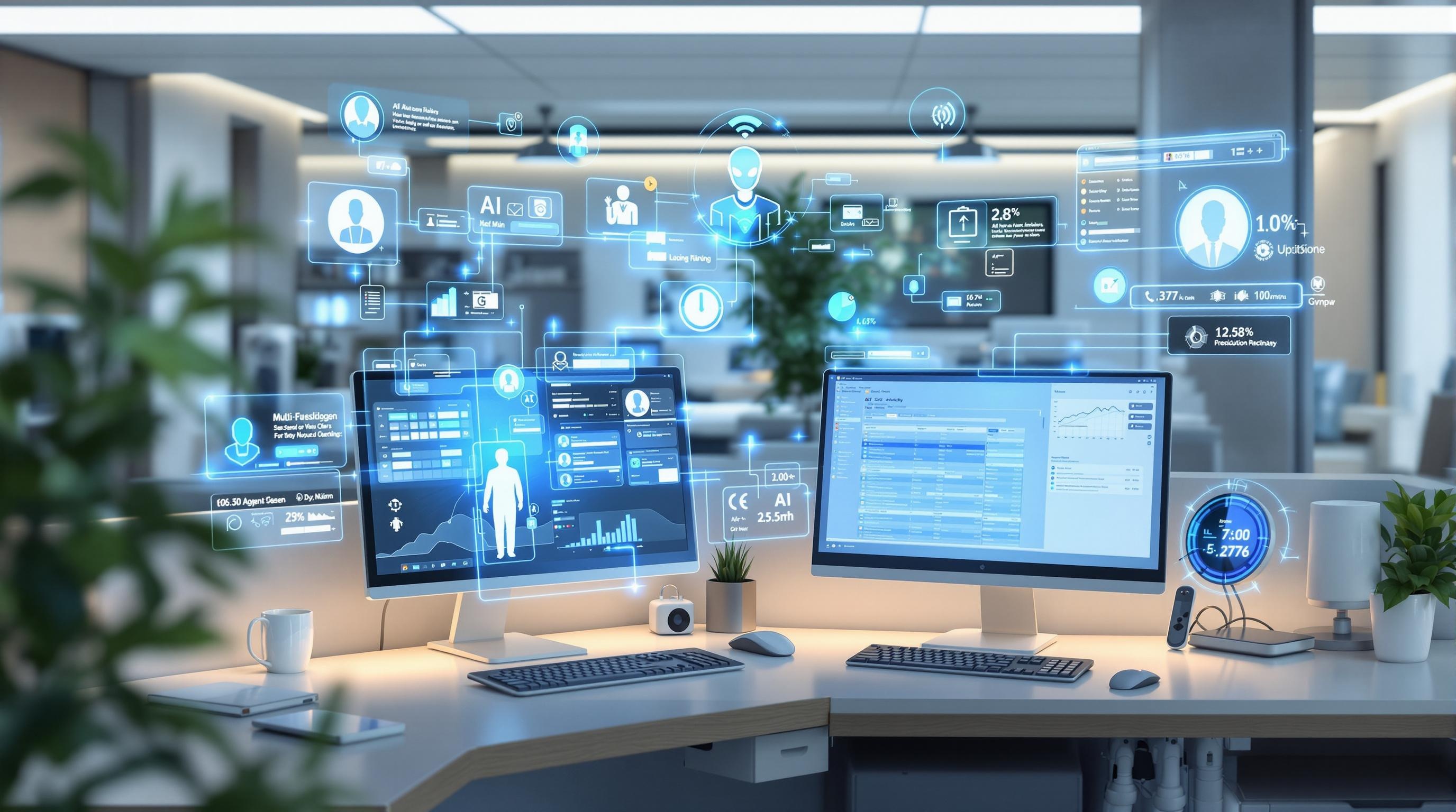 Multi-Agent Desktop Systems: AI-Powered Productivity in Skilled Nursing