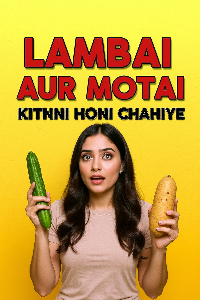 Lambai aur motai kitnni honi chahiye