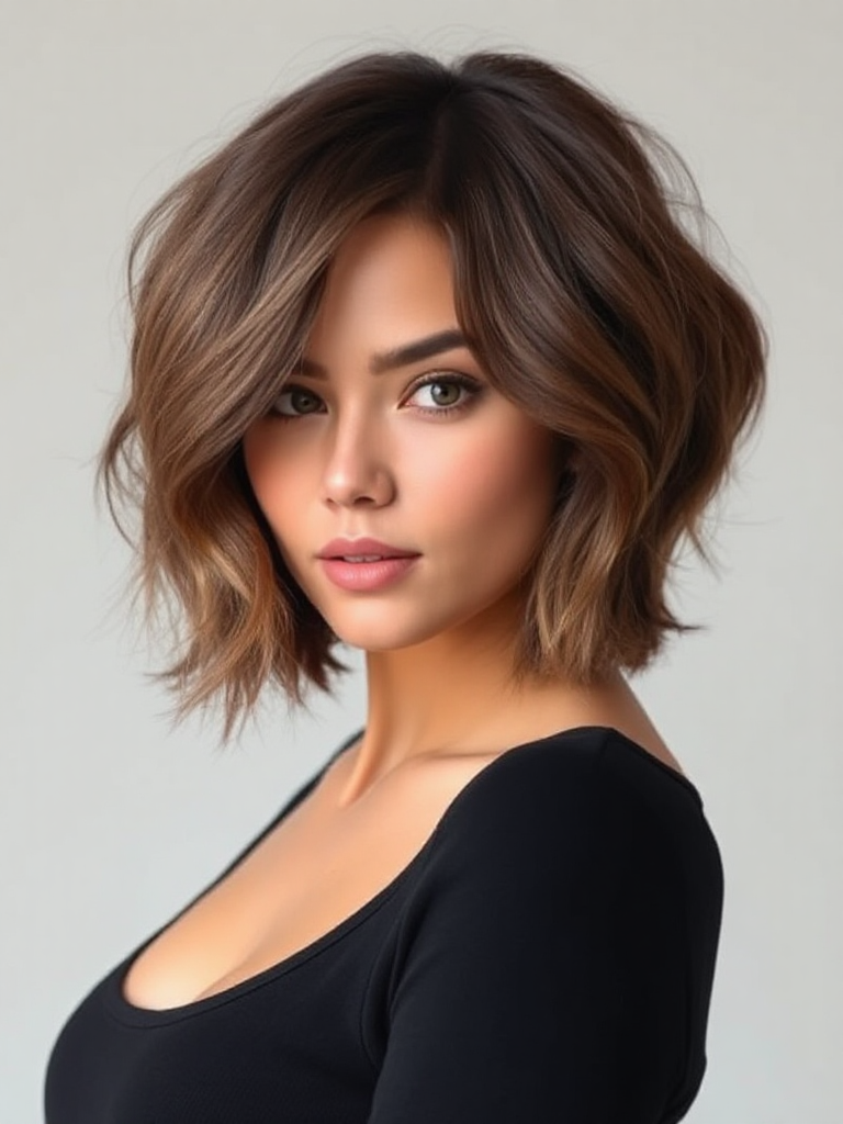 Medium Wavy Hairstyles