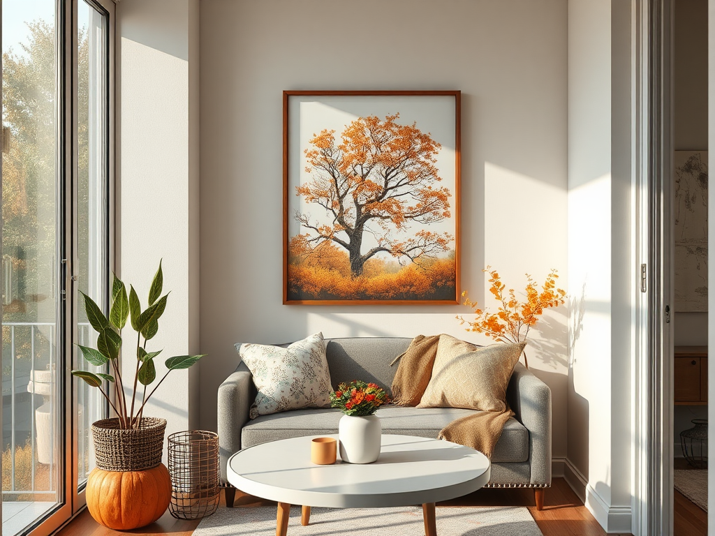 Image for Display Autumn-inspired Artwork