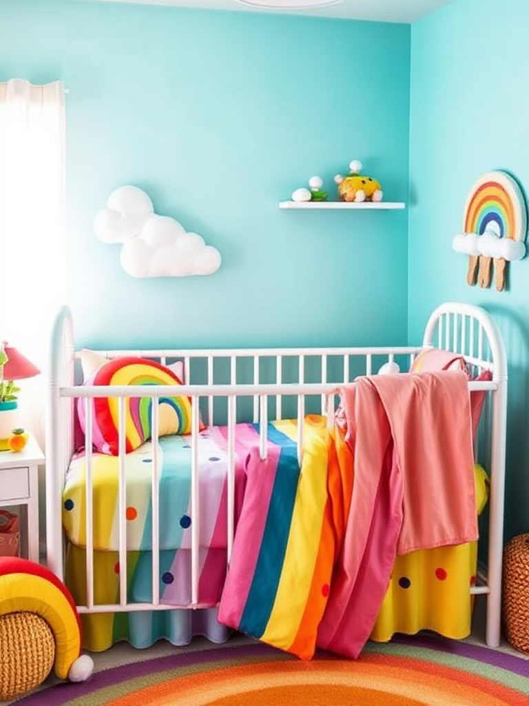 Rainbow Nursery Ideas