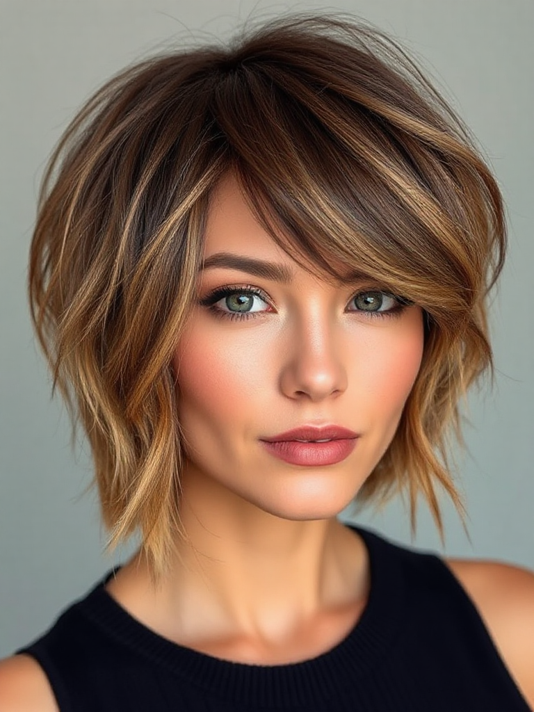 Short Asymmetrical Haircuts