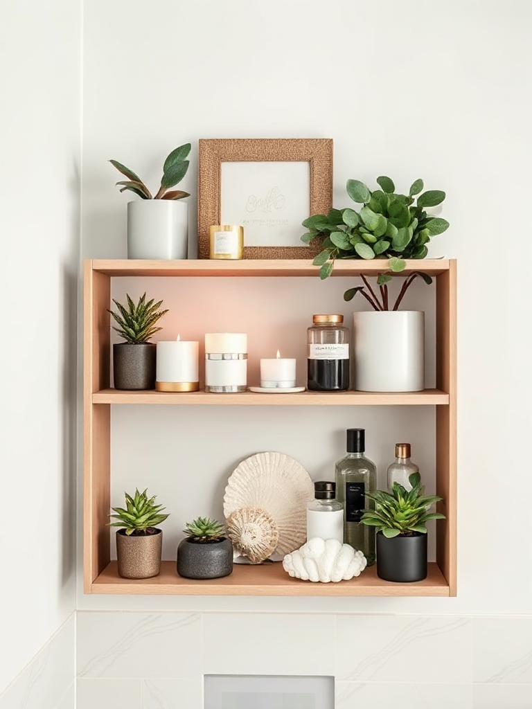 Bathroom Shelf Decor Ideas