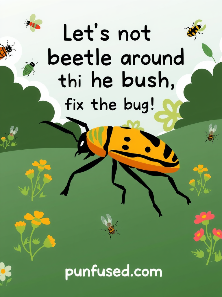 bug puns