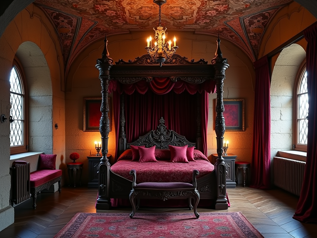 Victorian Glam: 10 Gothic Bedroom Ideas