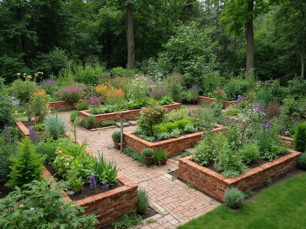 Raised Brick Bed