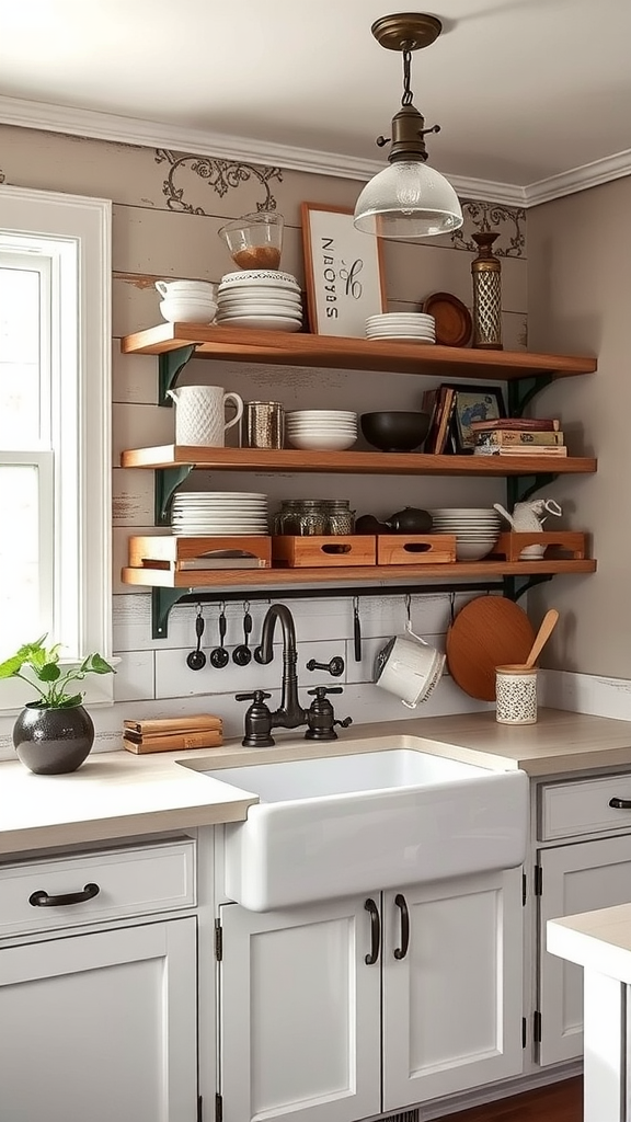 Vintage Farmhouse Kitchen Accents