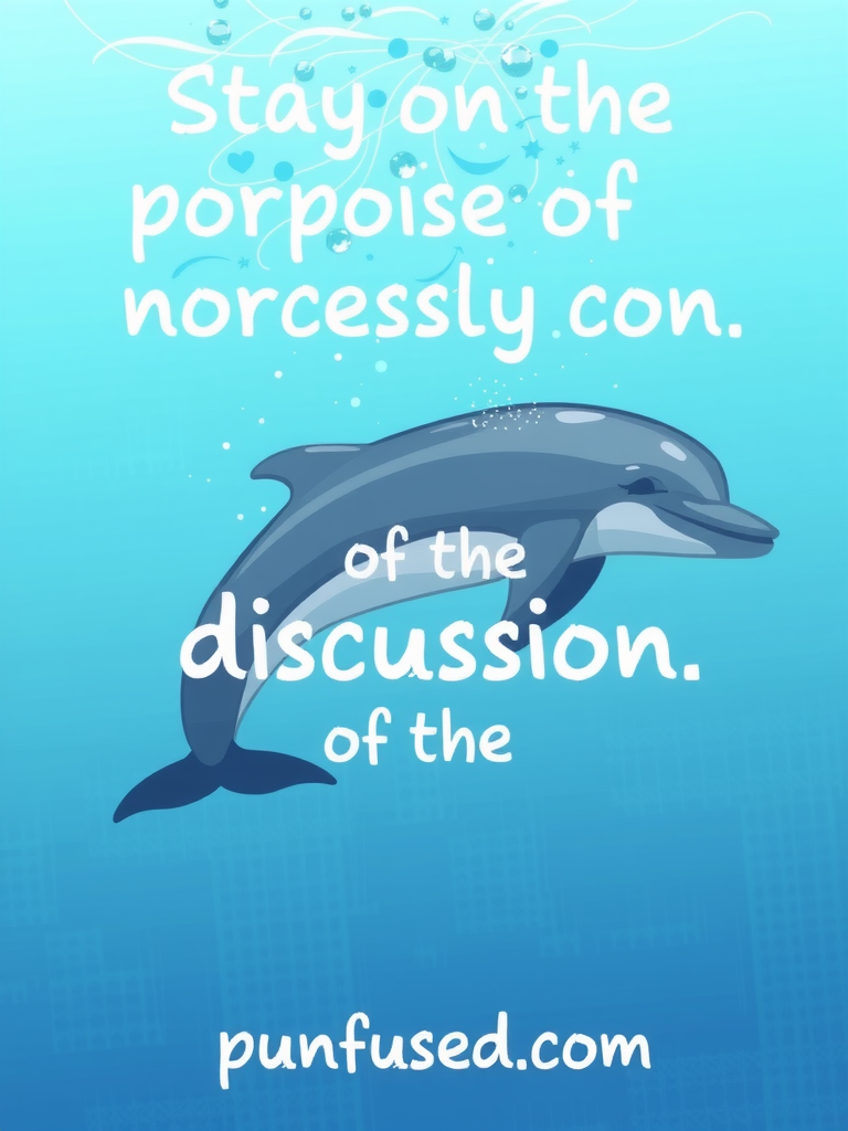 dolphin puns