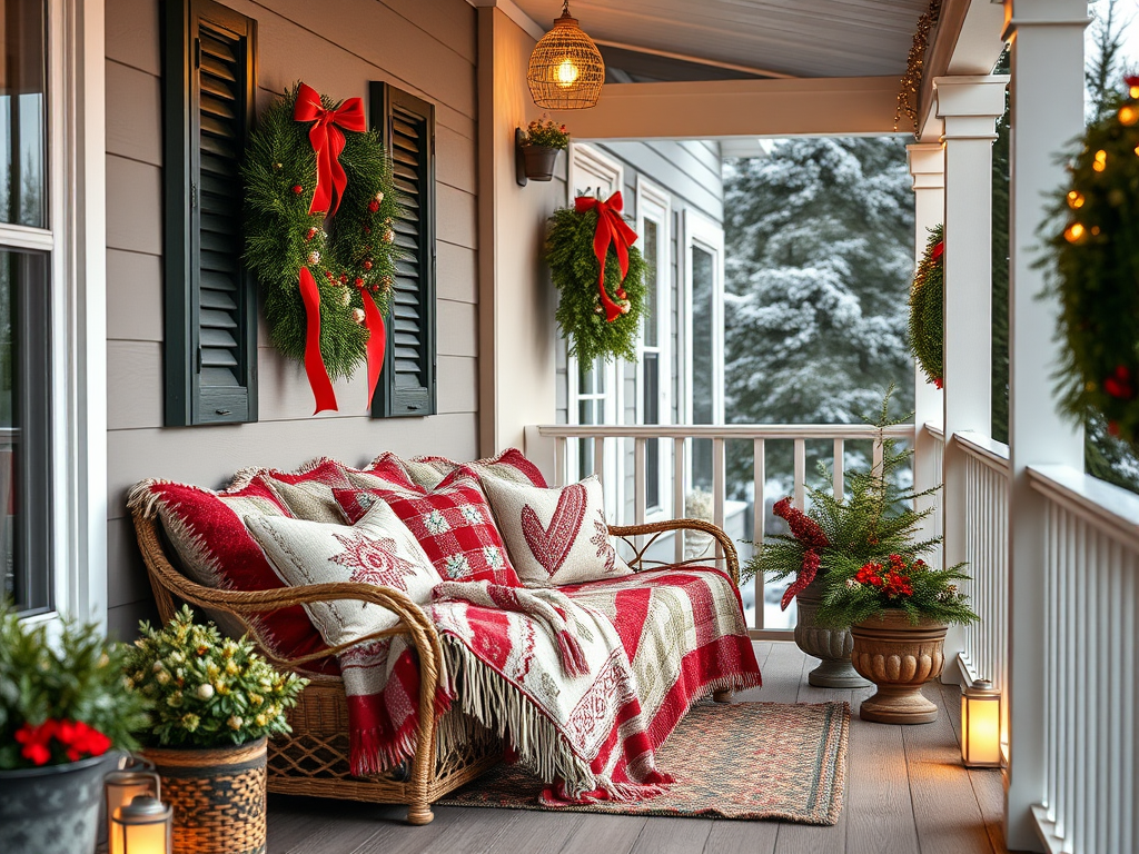 Image for Festive Pillows and Blankets: