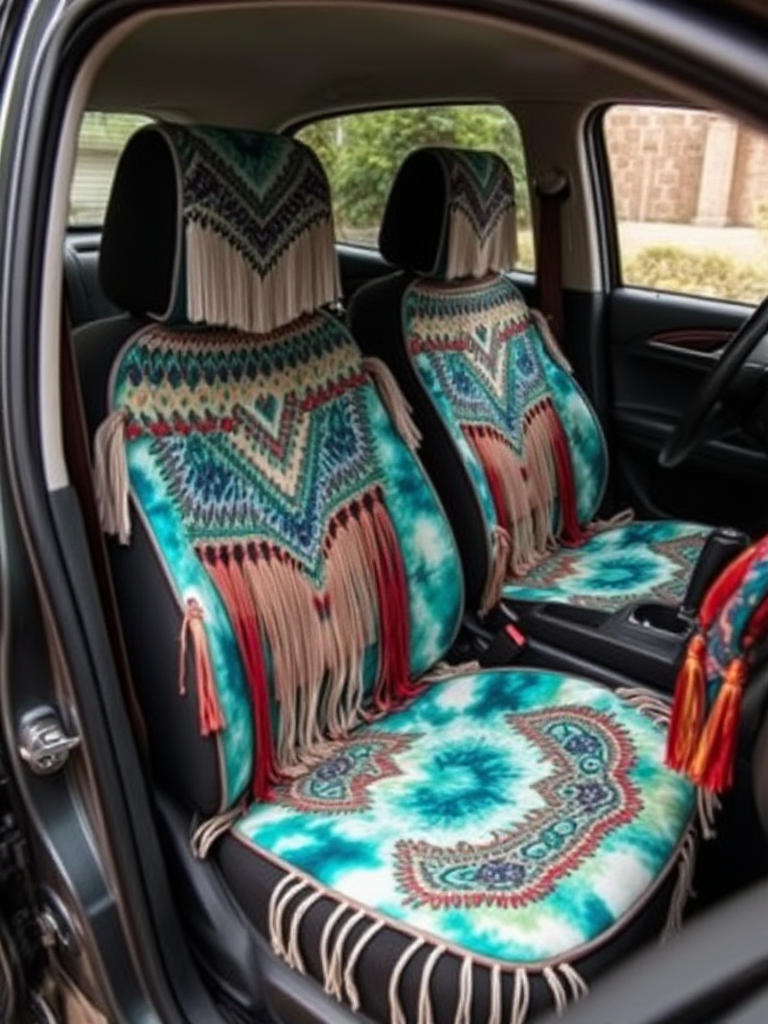 Boho Car Interior Ideas