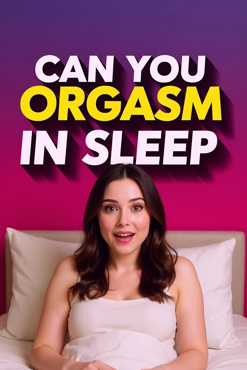 Can you orgasm in sleep