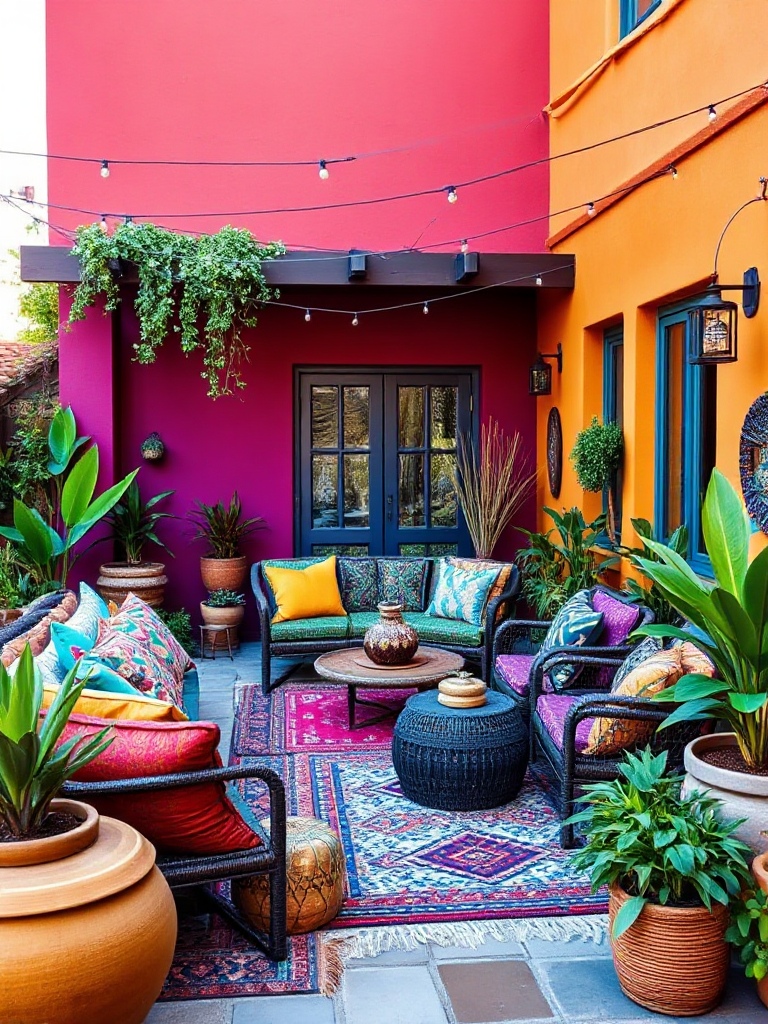 Boho Patio Decor Ideas