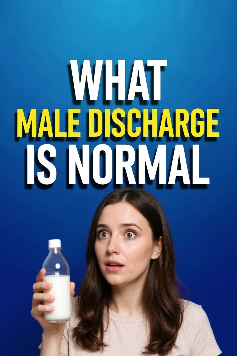 What male discharge is normal