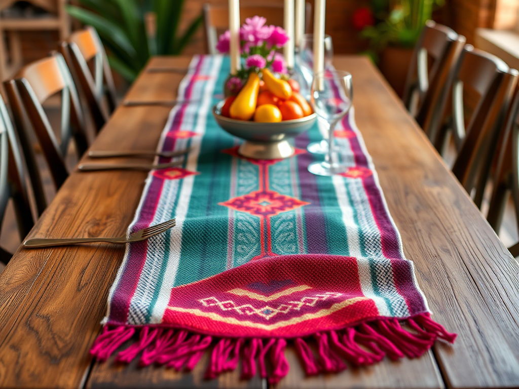 Image for Mexican Serape Table Runners