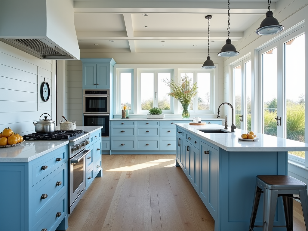 Nautical Bliss: Coastal Kitchen Inspiration