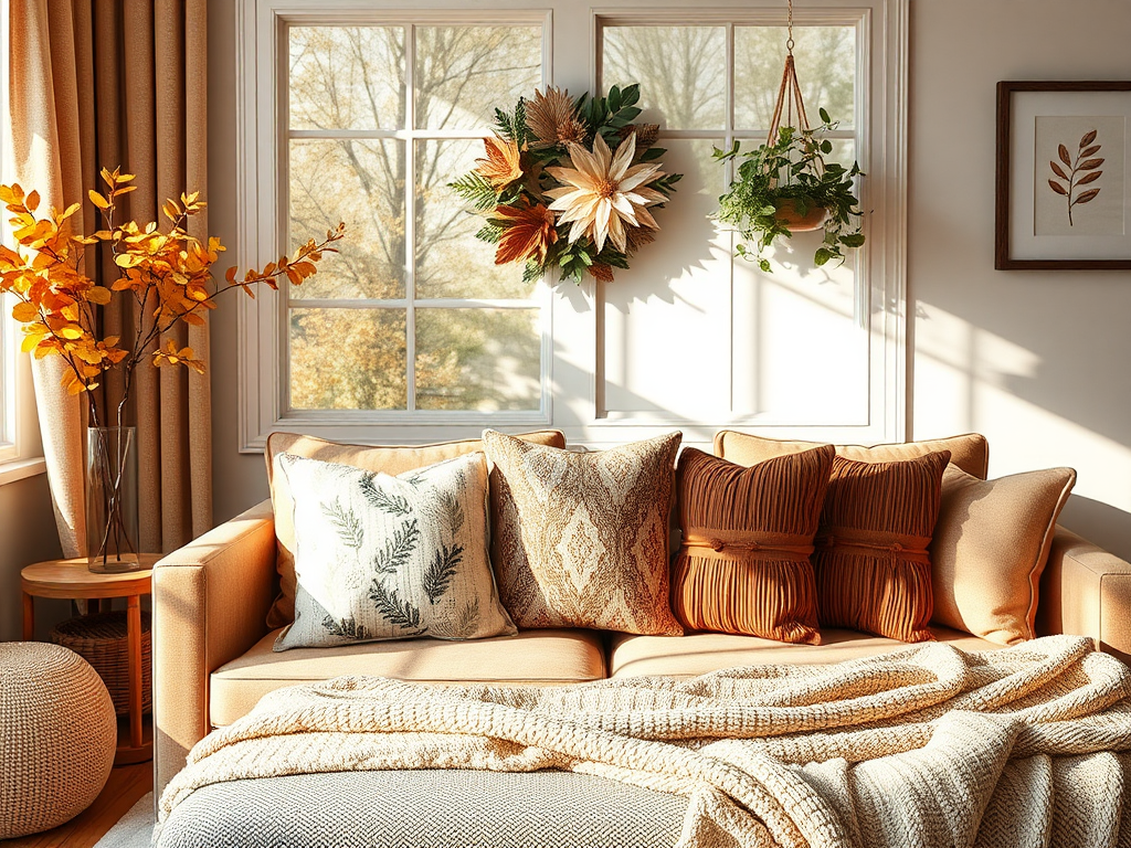 Image for Warm Toned Throw Pillows