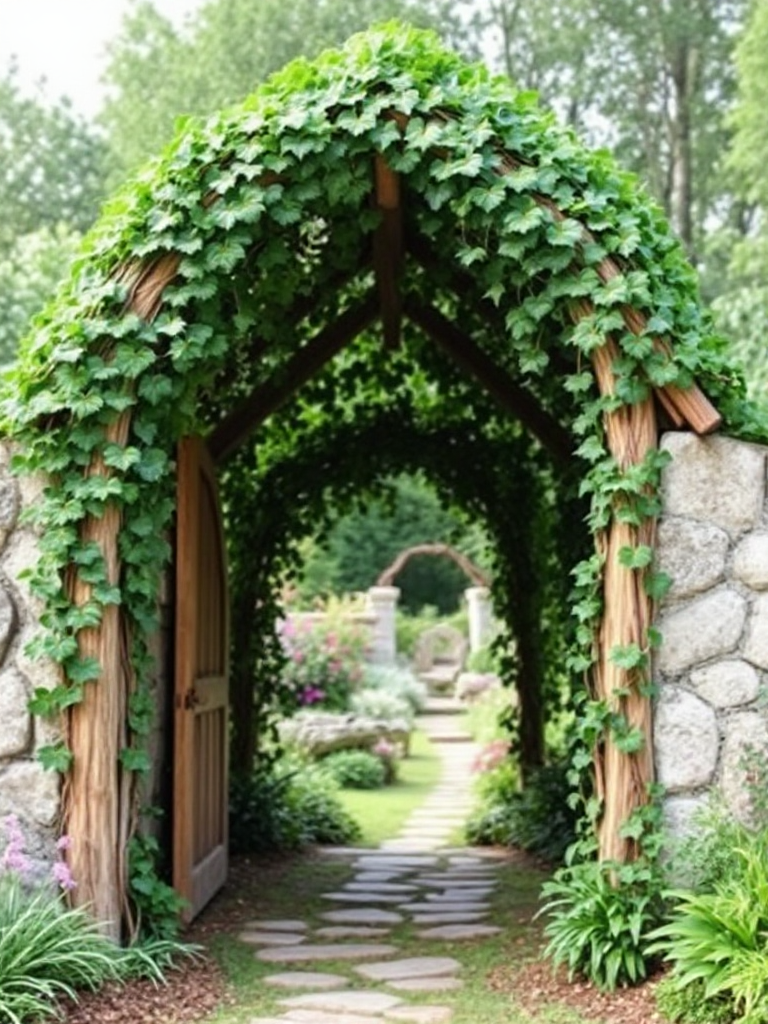 Boho Garden Pathway Ideas