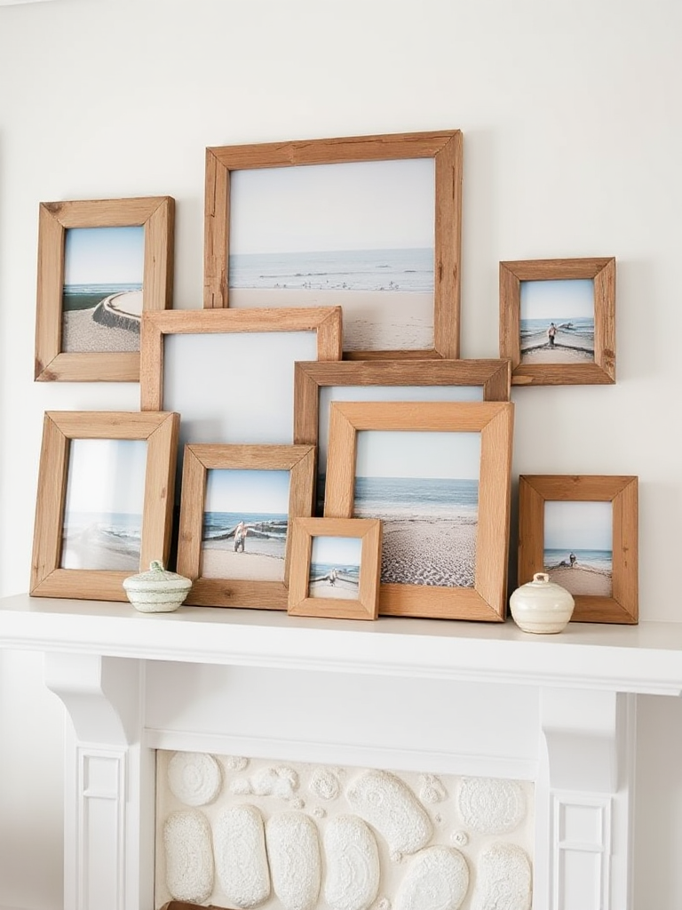 Coastal Mantel Decorating Ideas