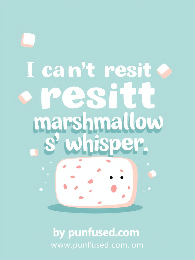 marshmallow puns