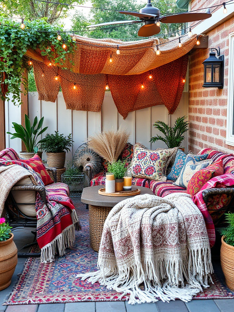 Boho Patio Decor Ideas