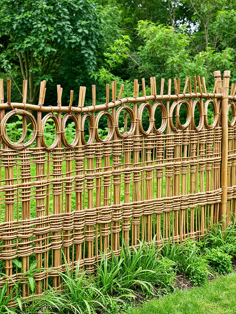 Boho Garden Fence Ideas